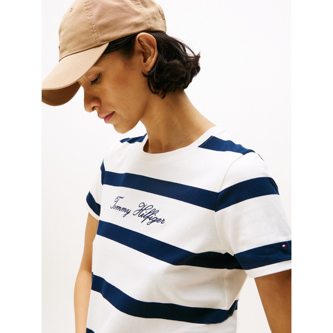スクリプトレギュラークルーネックショートスリーブTシャツ