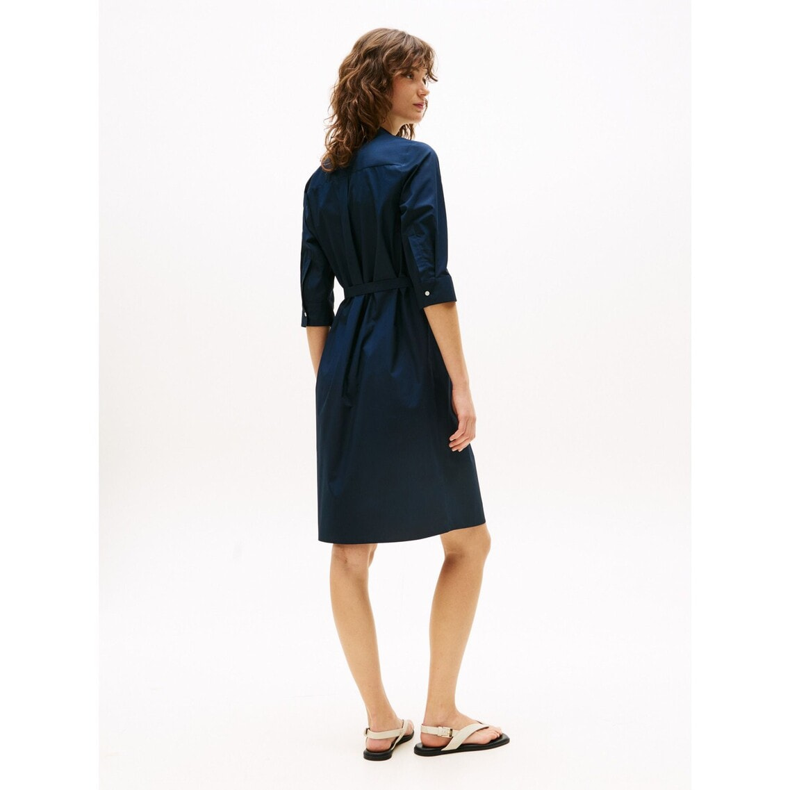 トミーヒルフィガー ペイズリープリントコットンシャツドレス トミー ヒルフィガー TOMMY HILFIGER ☆$139 ペイズリー柄