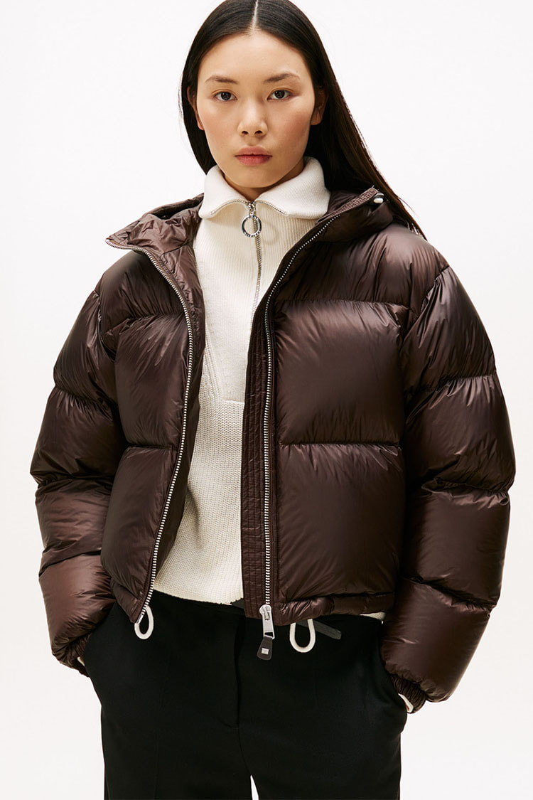 ☆リリー☆【上質】 【美品】 トミーヒルフィガー ダウンコート L