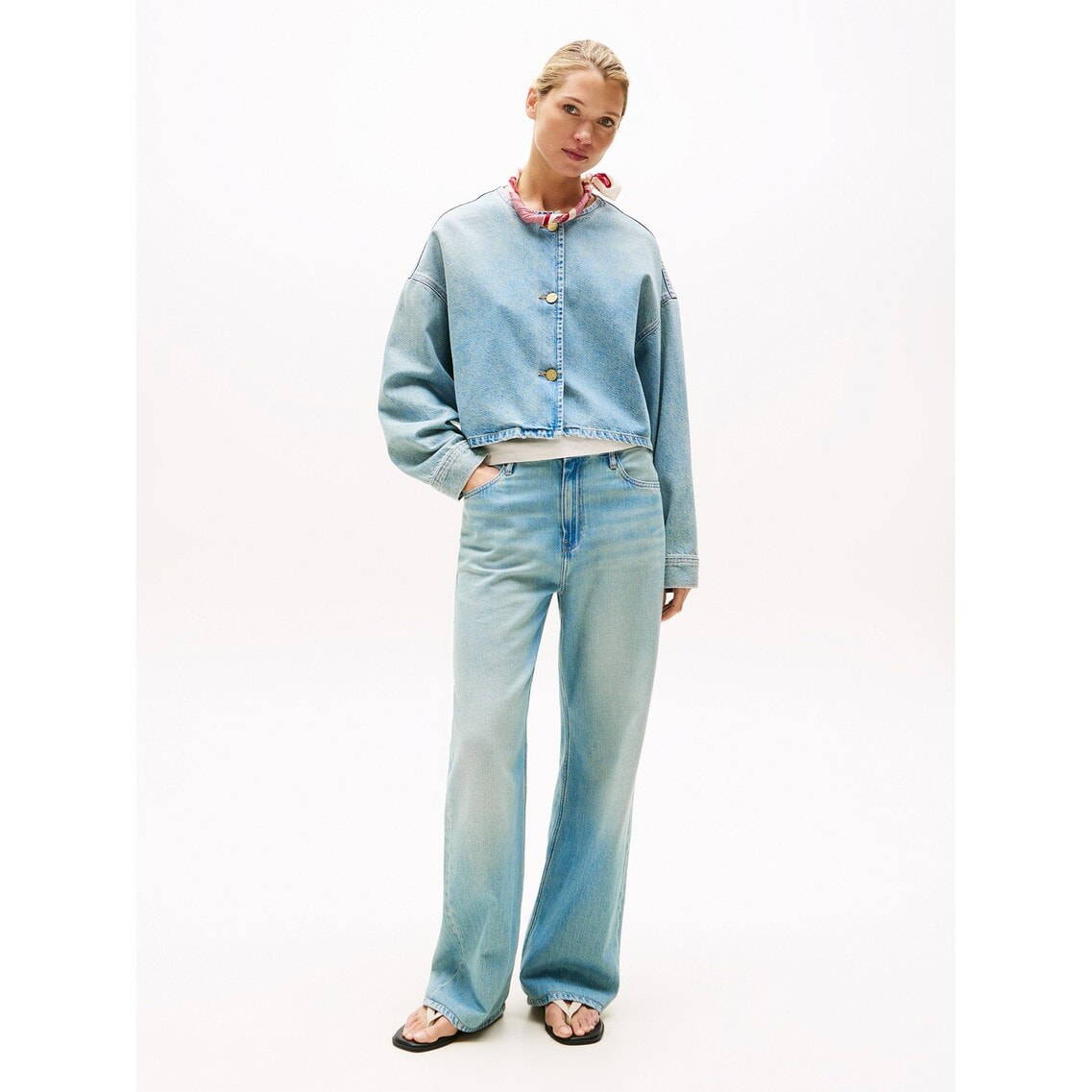 DENIMショートジャケット ウィムガゼット DENIMショートジャケット ウィムガゼット