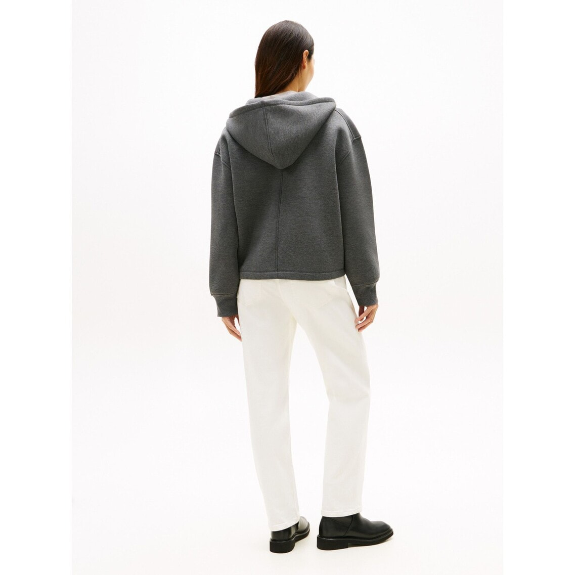 スクリプトインターロックジップアップパーカー | トミー ヒルフィガー