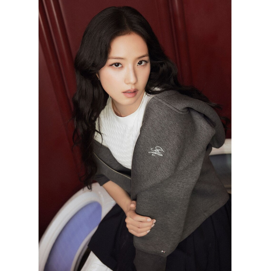 スクリプトインターロックジップアップパーカー | トミー ヒルフィガー