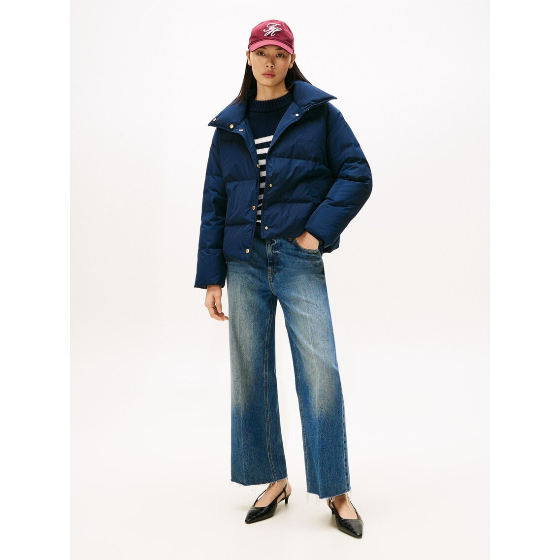 3点でさらに10％OFF】クレストダウンレギュラージャケット | トミー