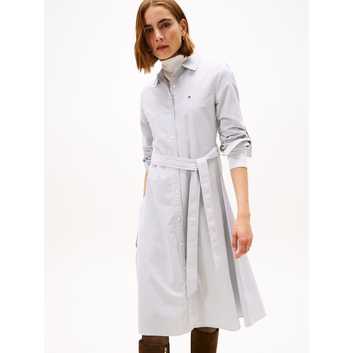 オックスフォードシャツワンピース | トミー ヒルフィガー | トミー