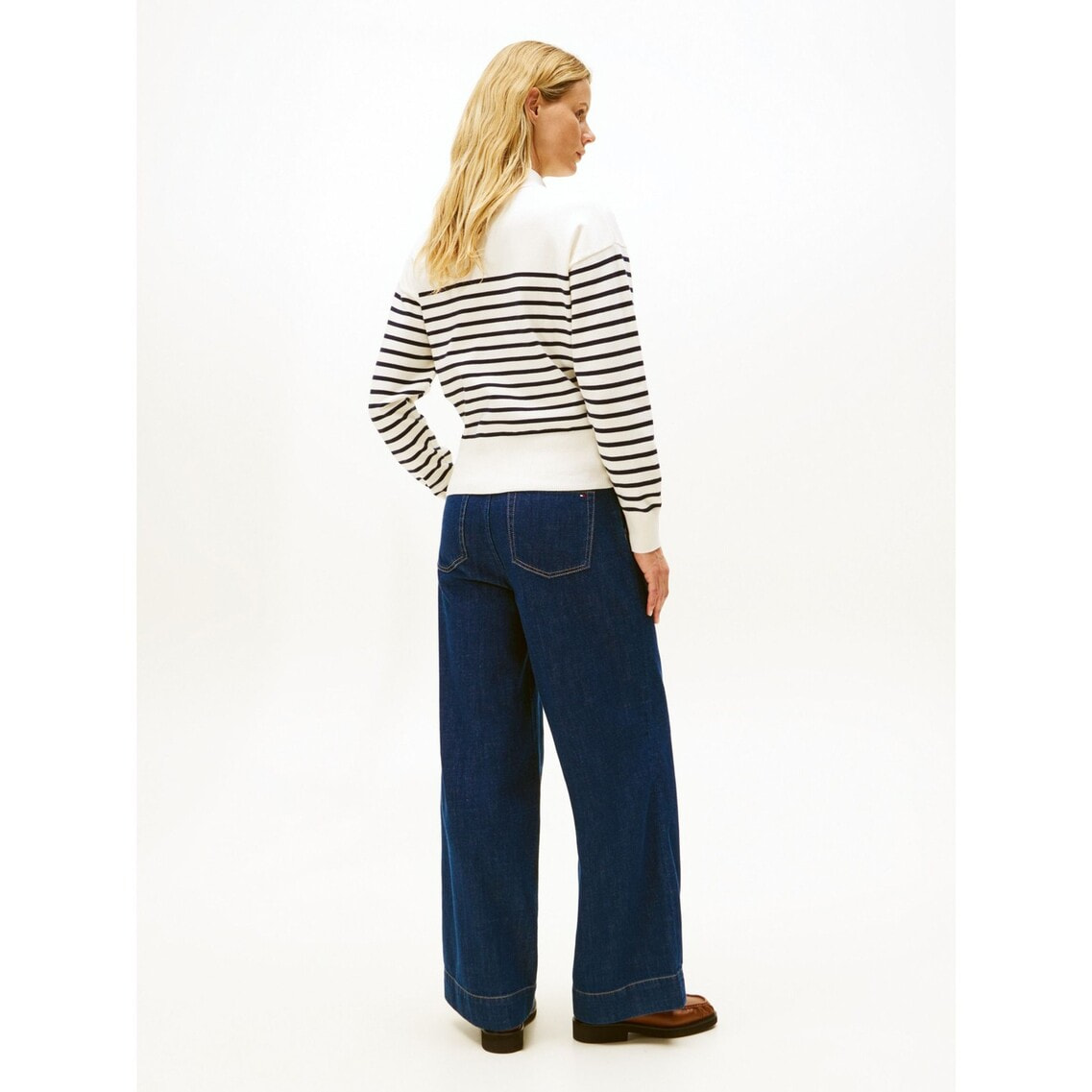 トミー ヒルフィガー（ ）/ジャージーゴールドボタンモックネックセーター 3点でさらに10％OFF】ジャージーゴールドボタンモックネックセーター