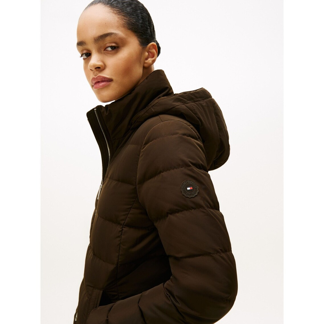 ✨️美品✨️トミーヒルフィガー ストレッチロングダウンコート ファー付 楽天市場】ファーダウンコート／トミー ヒルフィガー（Tommy Hilfiger