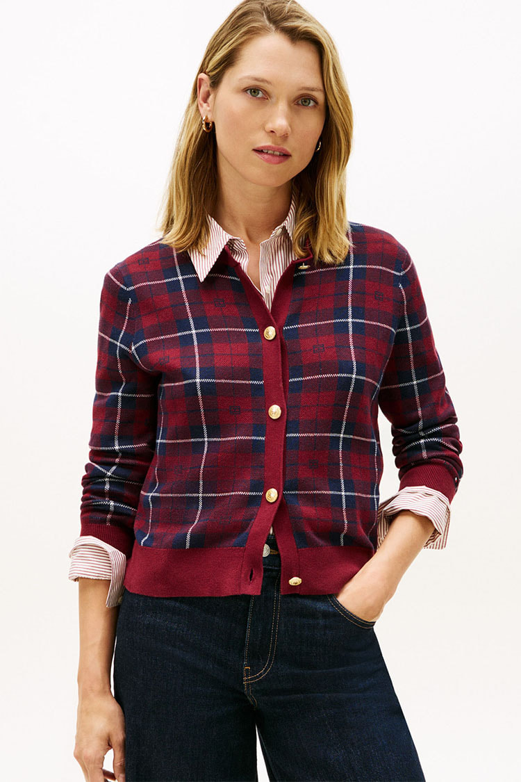 美品　トミーヒルフィガー　メンズ　ブレザー　ワッペン　トリコロール　銀ボタン　L 美品 トミーヒルフィガー メンズ ブレザー ワッペン