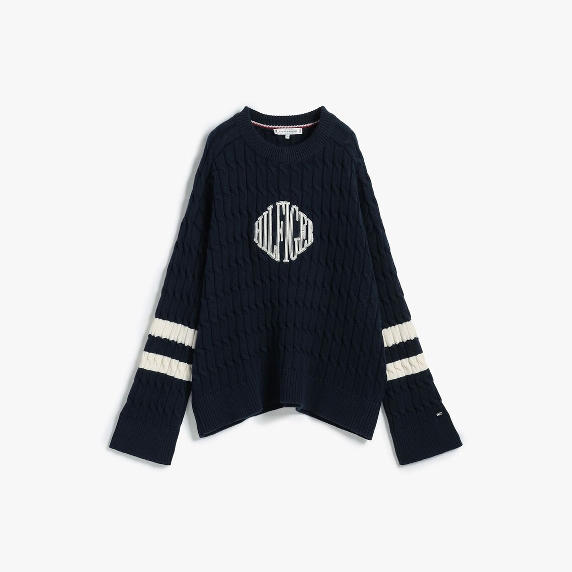 トミー ヒルフィガー（ ）/テクスチャードグラフィッククルーネックセーター テクスチャードグラフィッククルーネックセーター | トミー