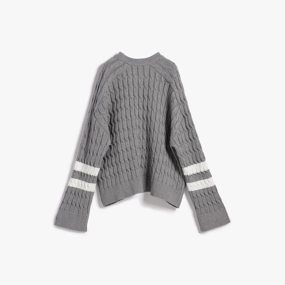 テクスチャードグラフィッククルーネックセーター | トミー