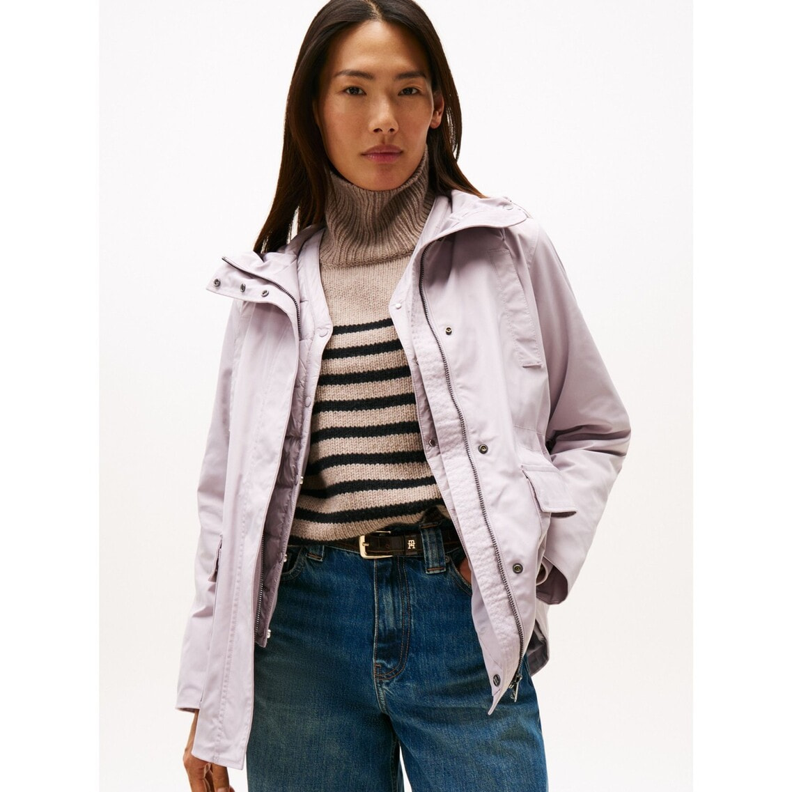 2点でさらに10％OFF】クリーンパデッドパーカー | トミー ヒルフィガー