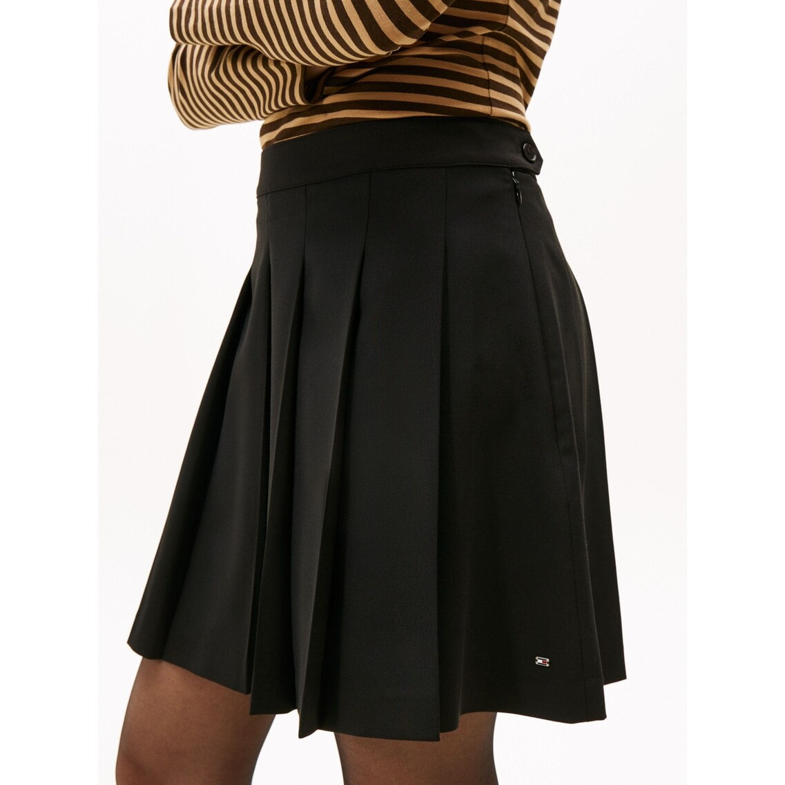 タイムレスウールプリーツミニスカート | トミー ヒルフィガー