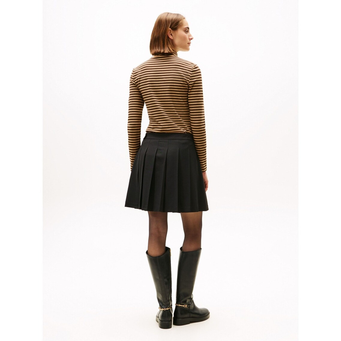 タイムレスウールプリーツミニスカート | トミー ヒルフィガー