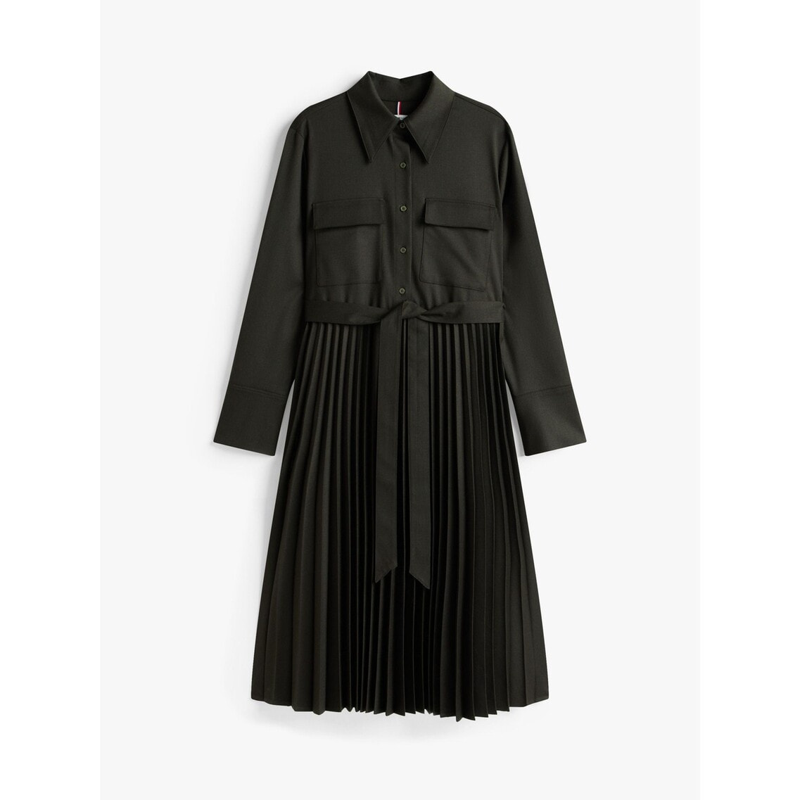 木曜日購入予定　LOUIS様 フランネルタッチプリーツワンピース | トミー ヒルフィガー | トミー