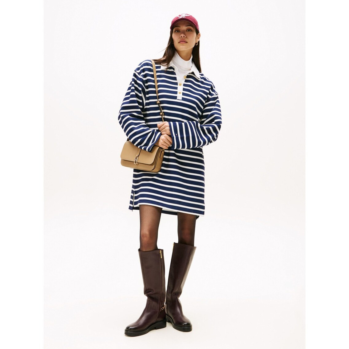 トミー ヒルフィガー（ ）/ゴールドボタンラグビーテリーワンピース WW48392000_c0Y7_a101_pz.jpg