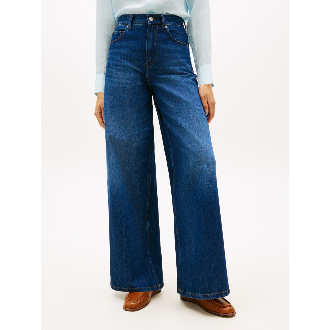 2点でさらに10％ off】70's ワイドレッグジーンズ | トミー