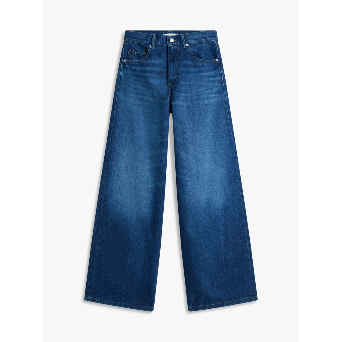 36(US)100cmトミーヒルフィガーUSA限定豪華デニムパンツ藍染501XX 2点でさらに10％ off】70's ワイドレッグジーンズ | トミー