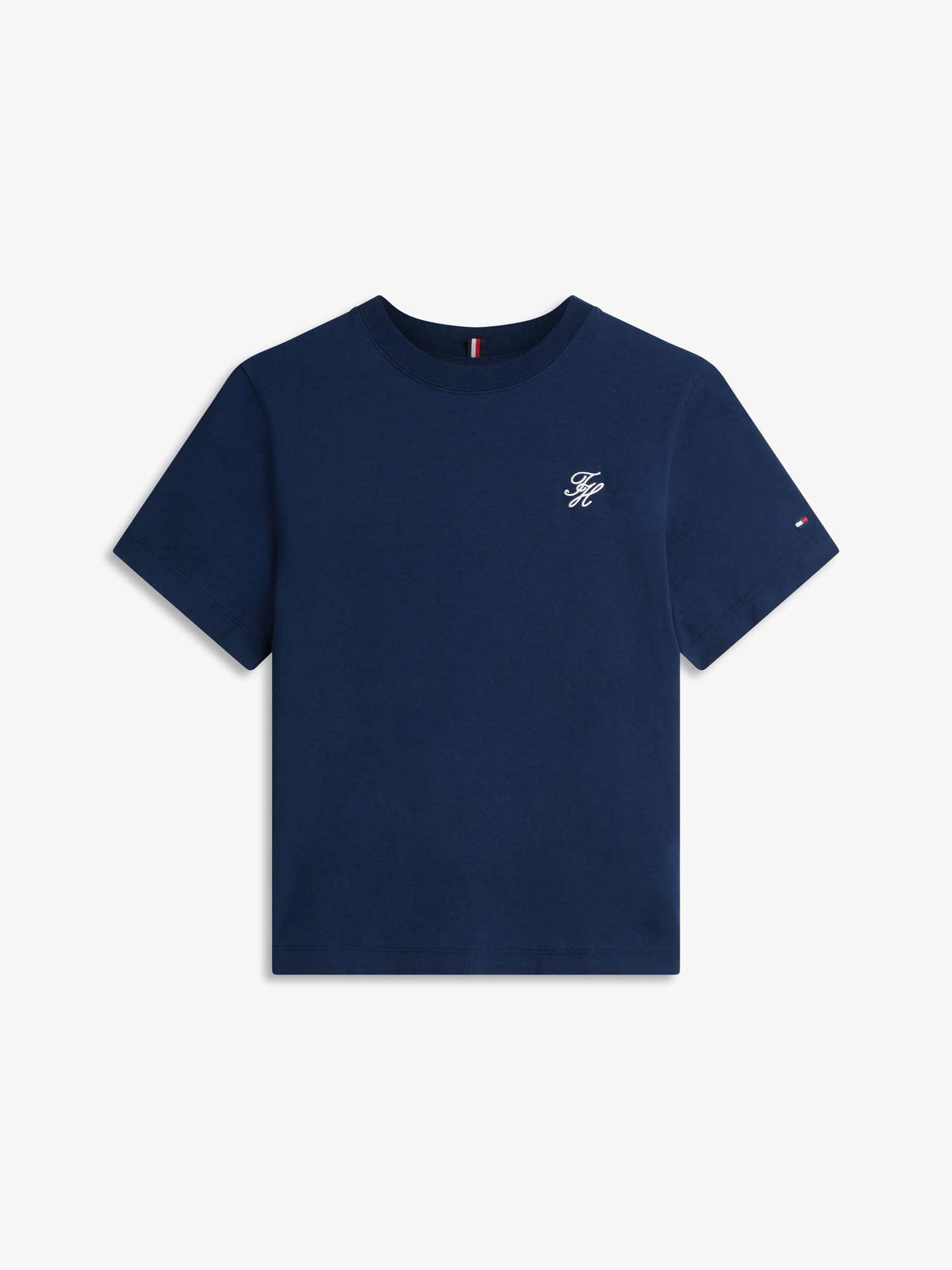 スクリプトレギュラークルーネックショートスリーブTシャツ | トミー