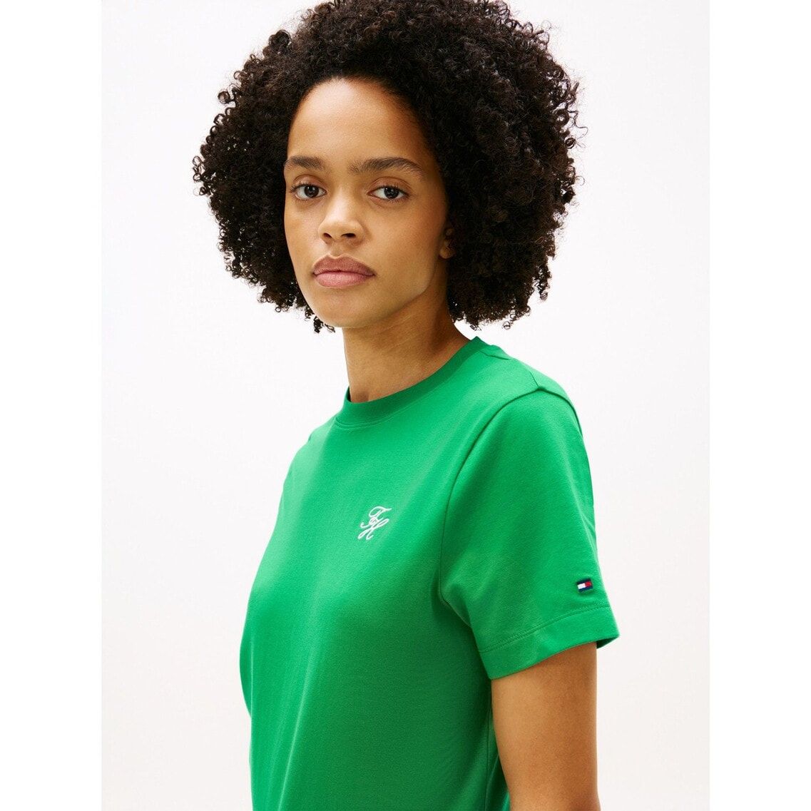 スクリプトレギュラークルーネックショートスリーブTシャツ | トミー