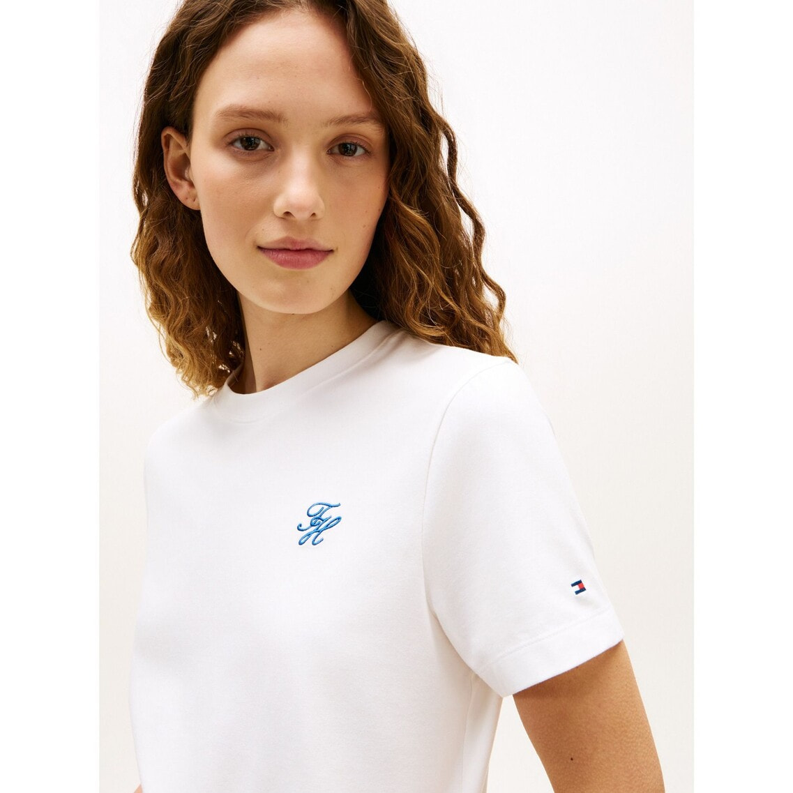 スクリプトレギュラークルーネックショートスリーブTシャツ | トミー