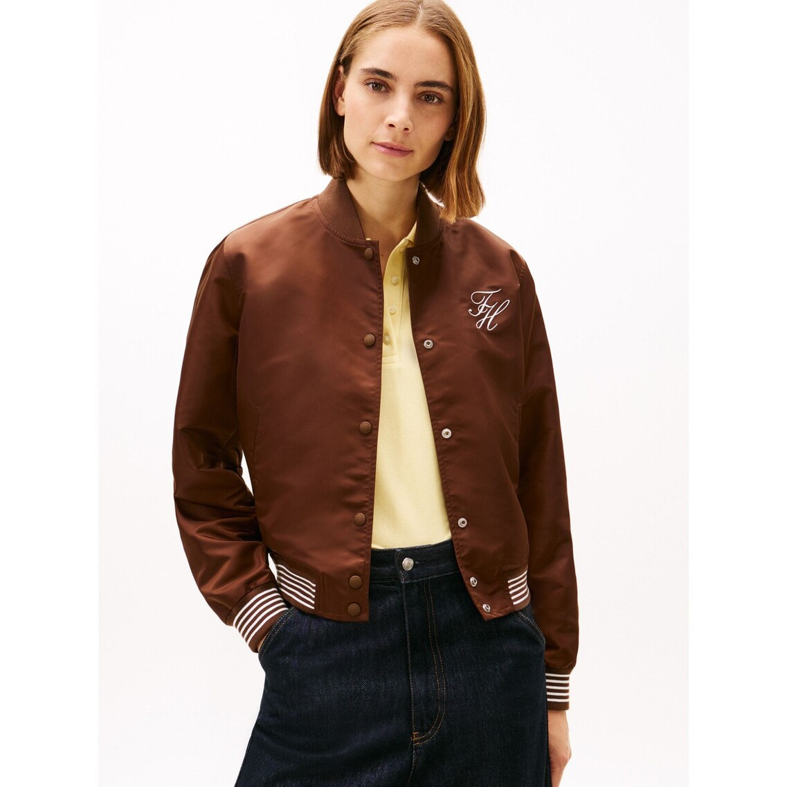 バーシティボンバージャケット | トミー ヒルフィガー | トミー