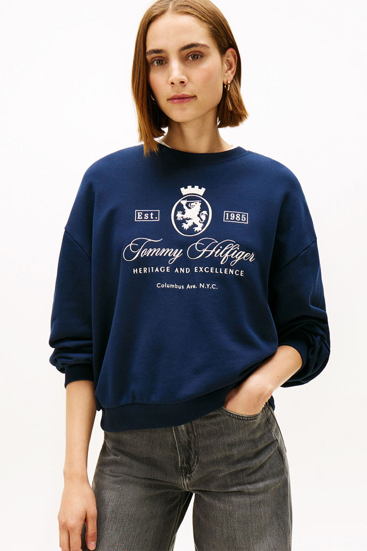 US限定◇トミーヒルフィガー◇高品質刺繍スウェット ジャケット/TT54XXXL ウェア | ウィメンズ | トミー ヒルフィガー 公式オンラインストア
