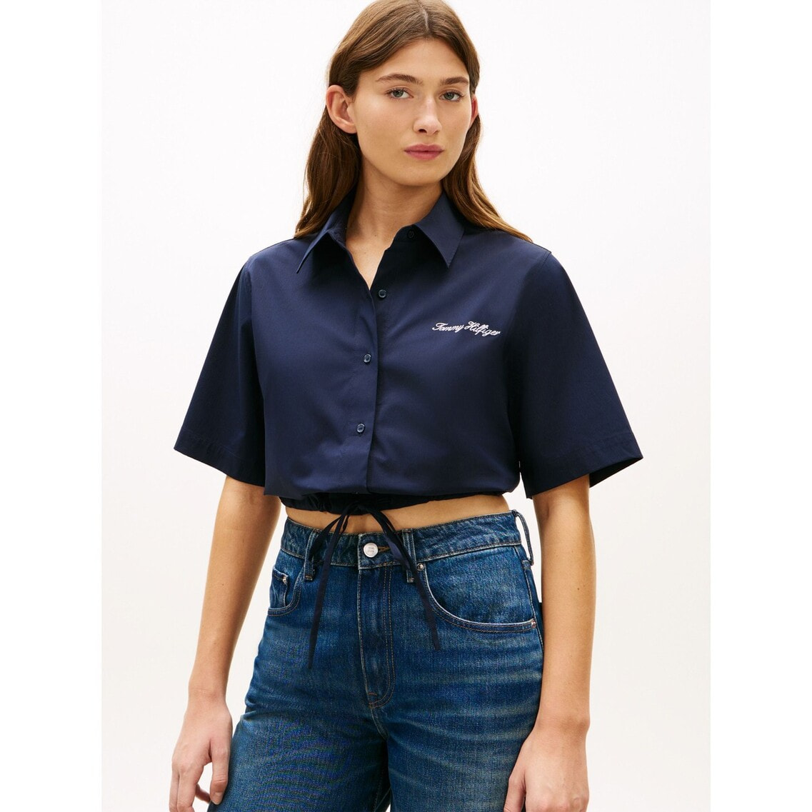 新品未使用タグ付き HEVE Prima Peplum JK navy 36 Prima Peplum JK white | HEVE