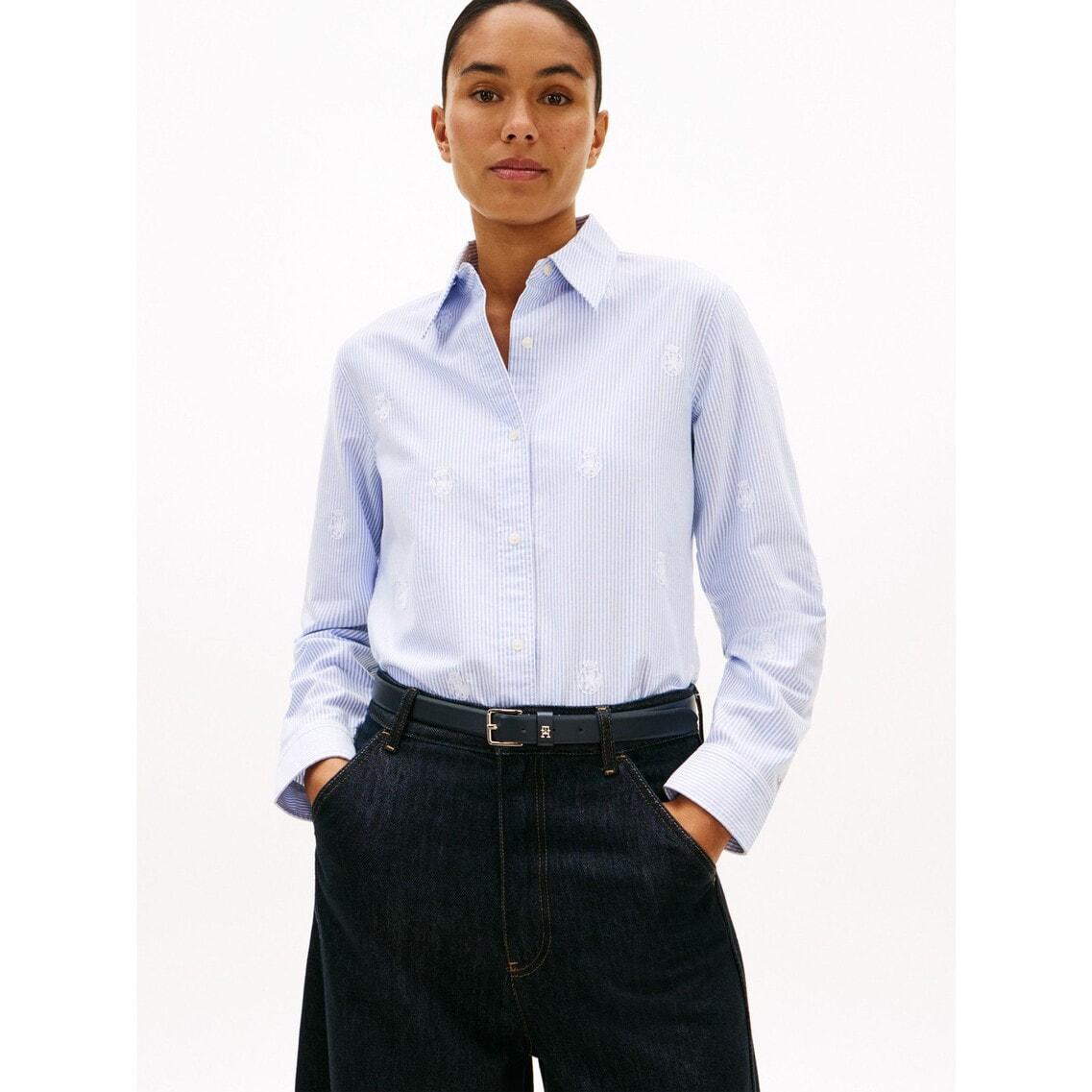 美品　トミーフルヒィガー　シャツ　Mサイズ ロングスリーブシャツ | トミー ヒルフィガー | トミー ヒルフィガー