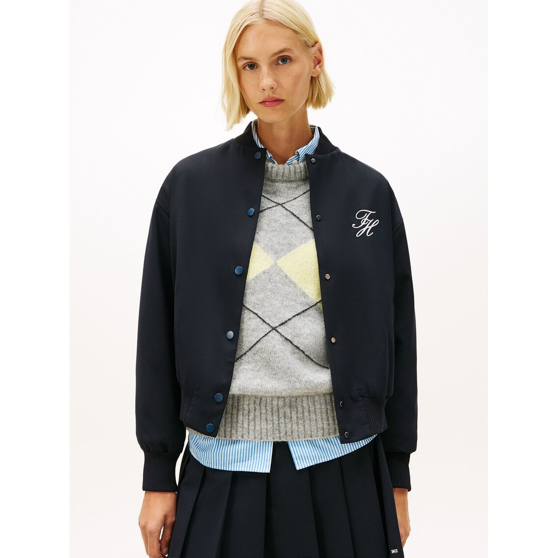 タイムレスウールテーラードボンバージャケット | トミー ヒルフィガー