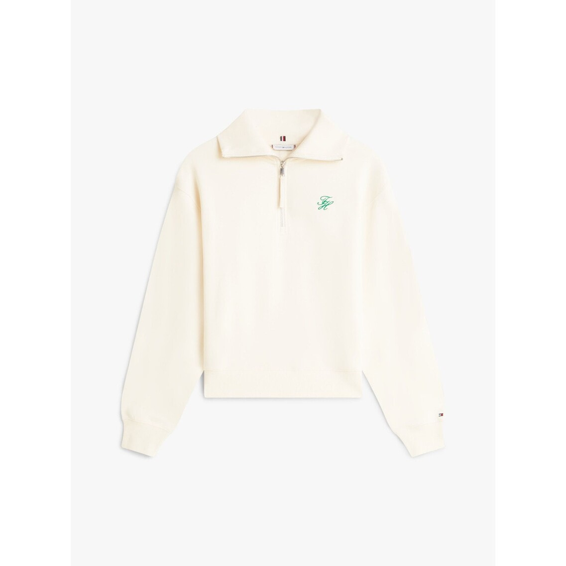 スクリプトハーフジップテリートレーナー | トミー ヒルフィガー