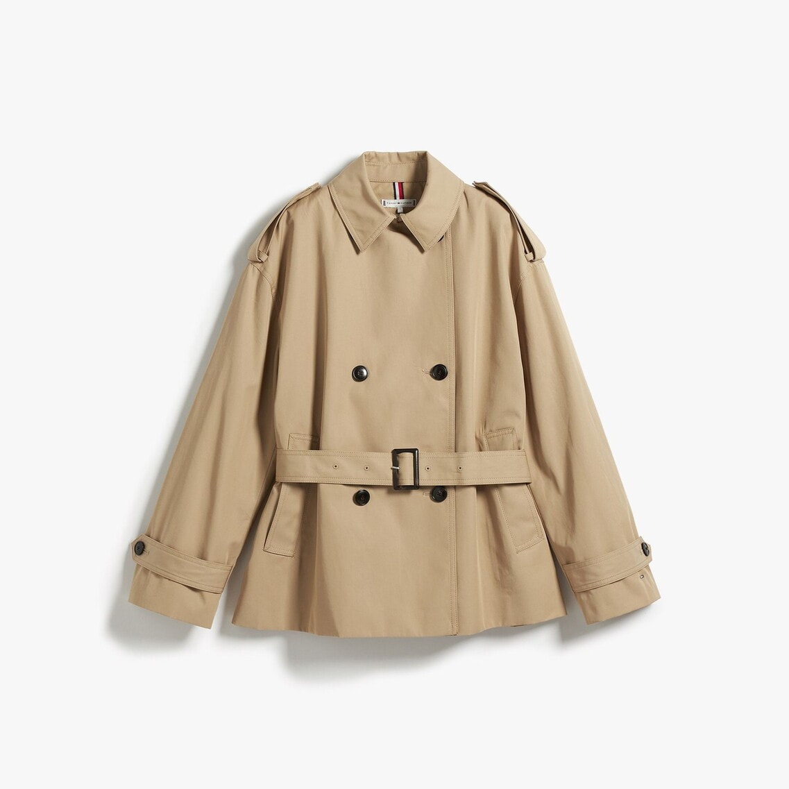 コットンショートトレンチコート | トミー ヒルフィガー | トミー