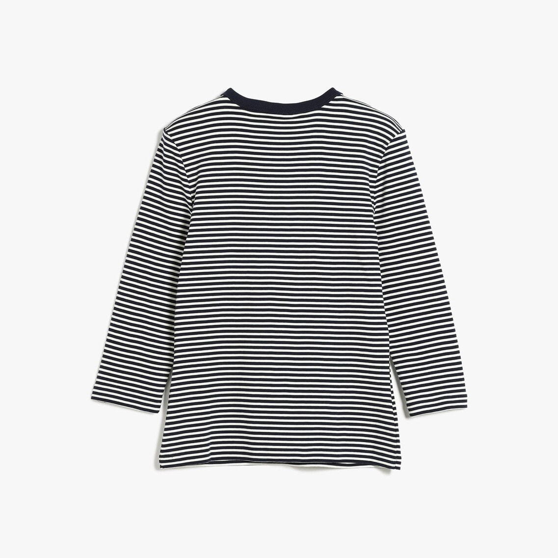 ゴールドボタンスリムヘンリーネック4/3スリーブTシャツ | トミー