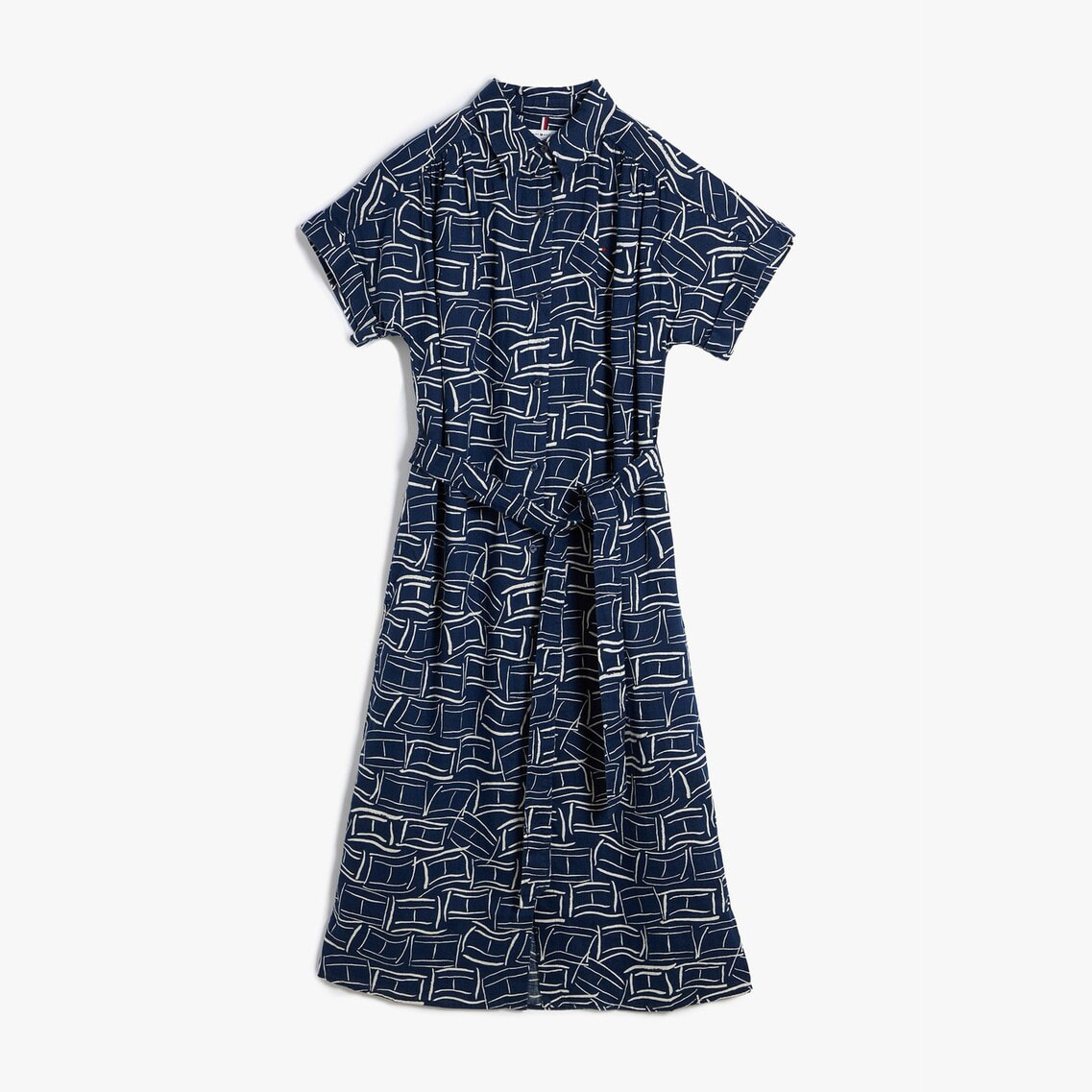 2点でさらに10％ off】リネンベルテッドショートスリーブシャツ
