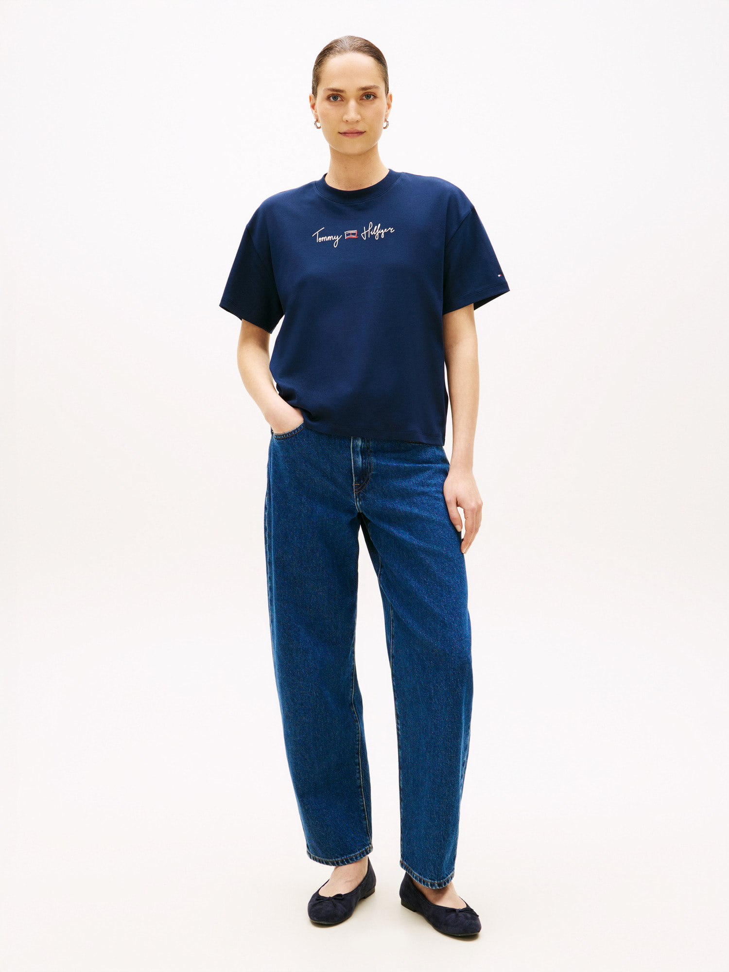 ファングラフィックインターロックTシャツ | トミー ヒルフィガー