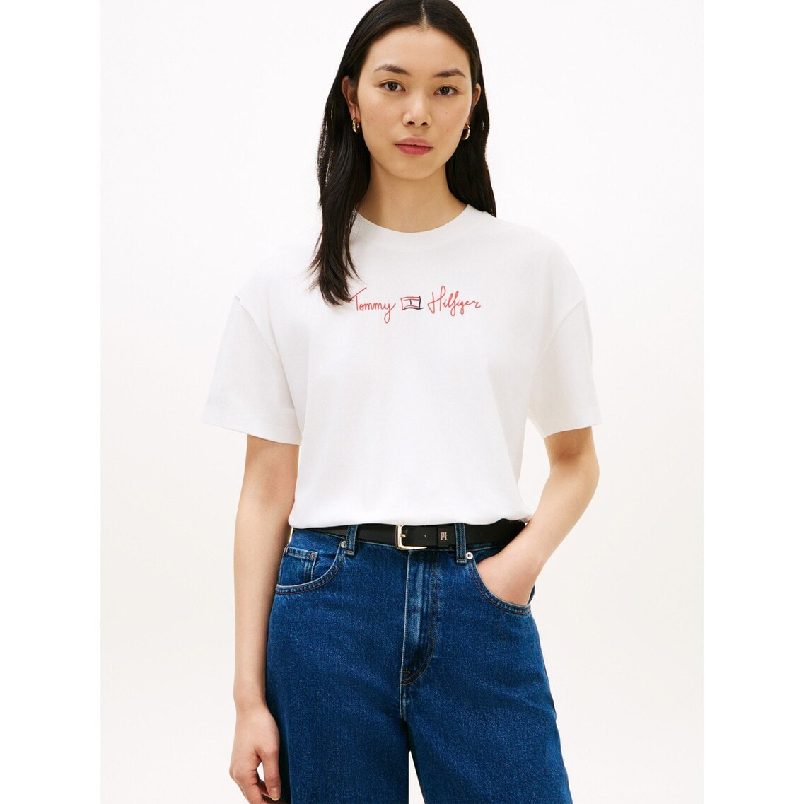 ファングラフィックインターロックTシャツ | トミー ヒルフィガー