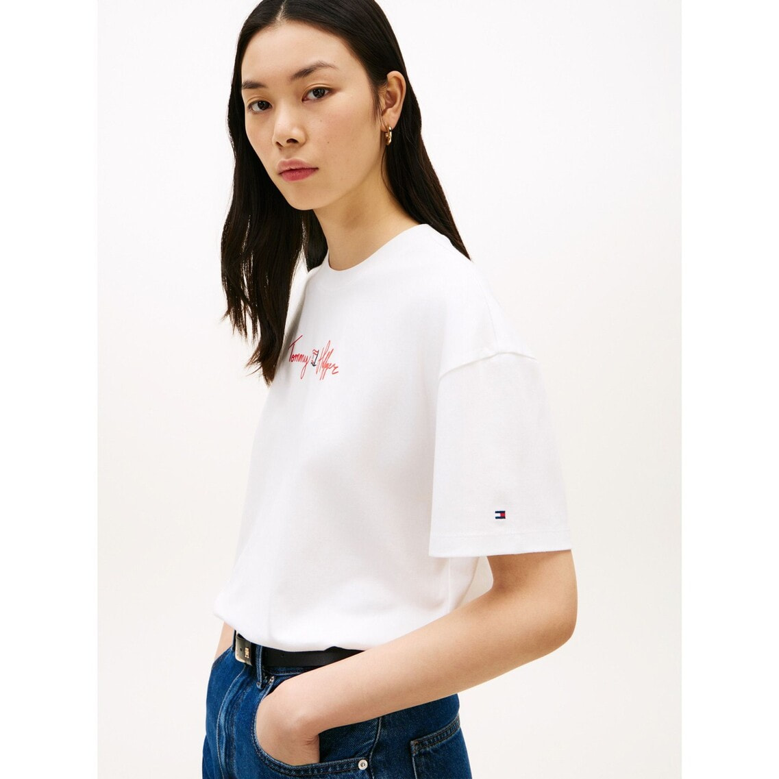 ファングラフィックインターロックTシャツ | トミー ヒルフィガー