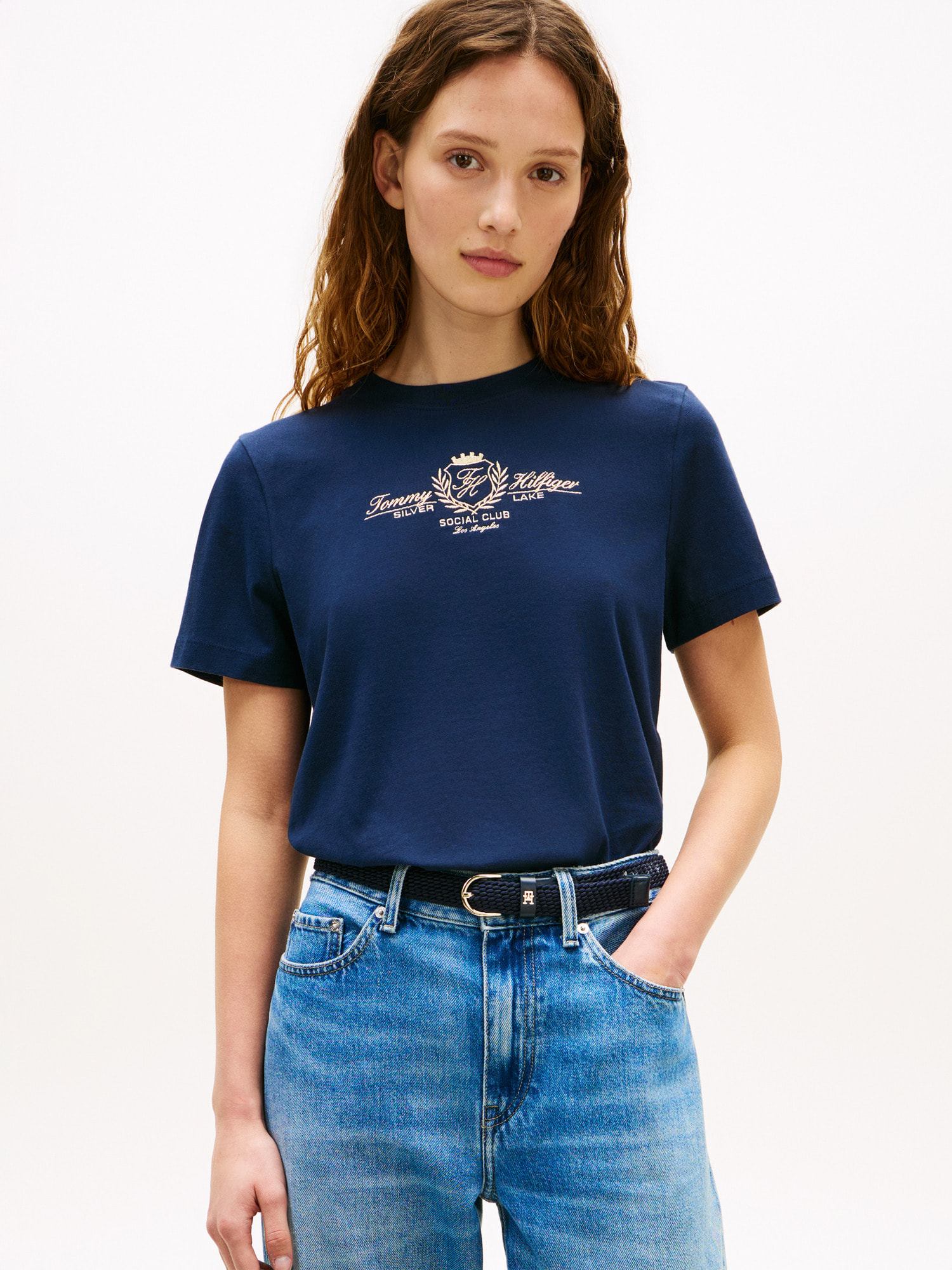 ルレックスバーシティレギュラーTシャツ | トミー ヒルフィガー