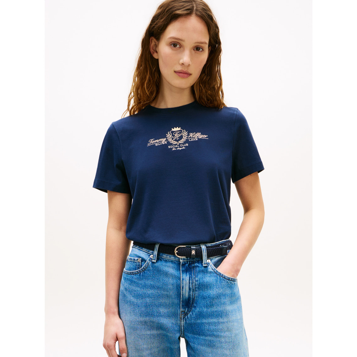 ルレックスバーシティレギュラーTシャツ | トミー ヒルフィガー