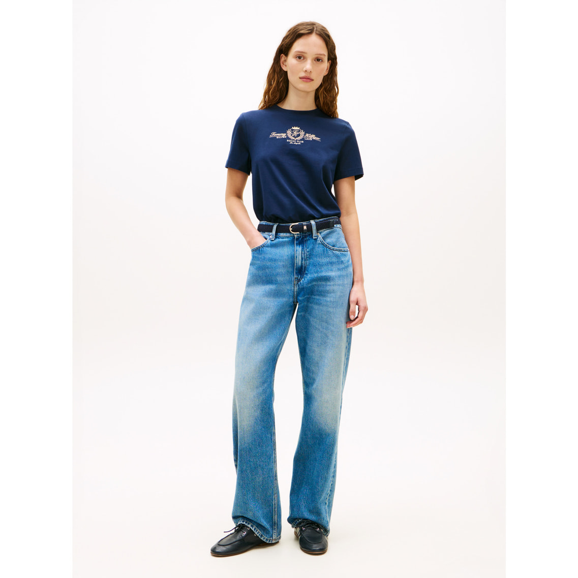 ルレックスバーシティレギュラーTシャツ | トミー ヒルフィガー