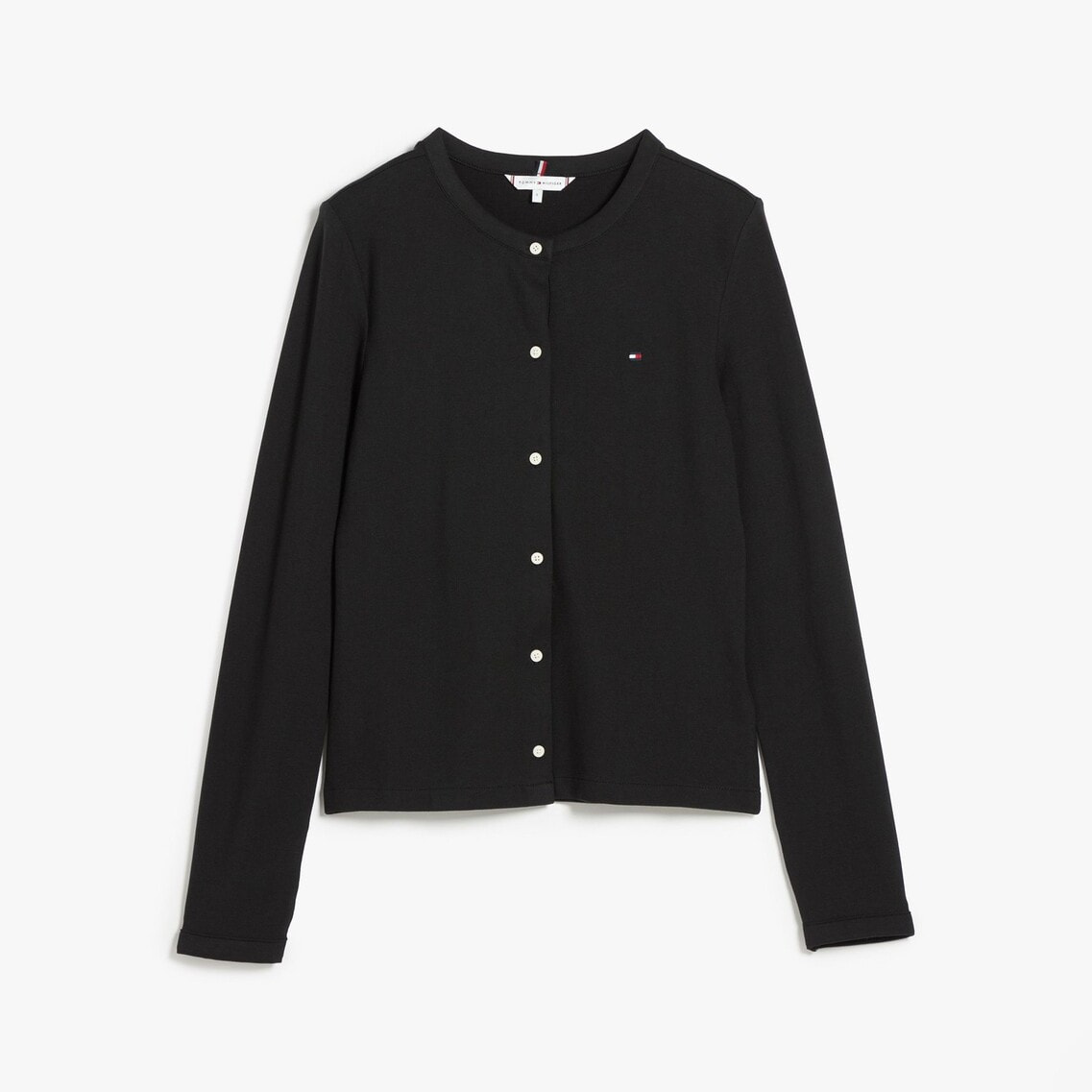 2点でさらに10％ off】コットンストレッチクルーネックロングスリーブT