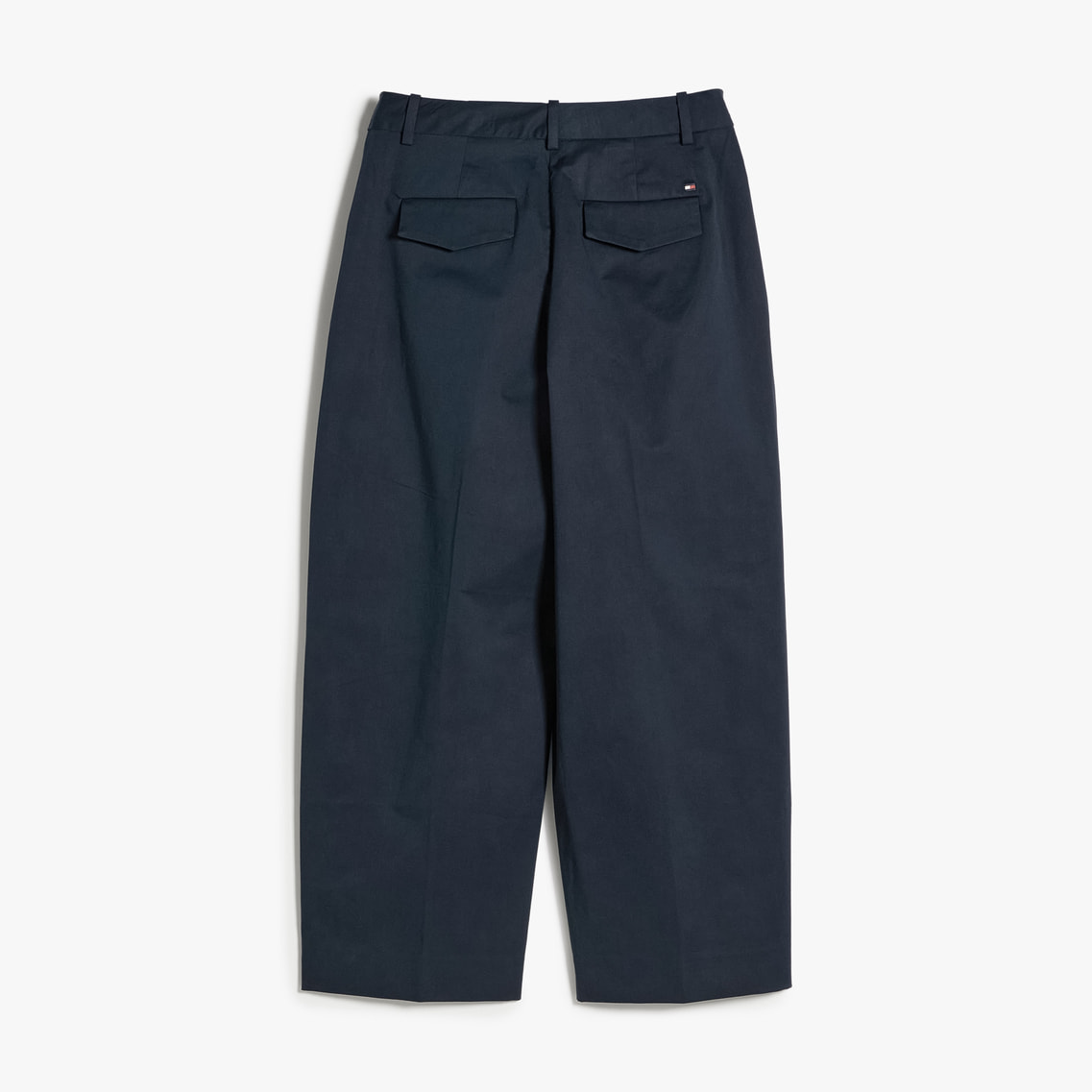 トミーヒルフィガー フェスティブウーブンブレザー&パンツ セット サイズ152 2点でさらに10％ off】バレルクロップドプリーツパンツ | トミー