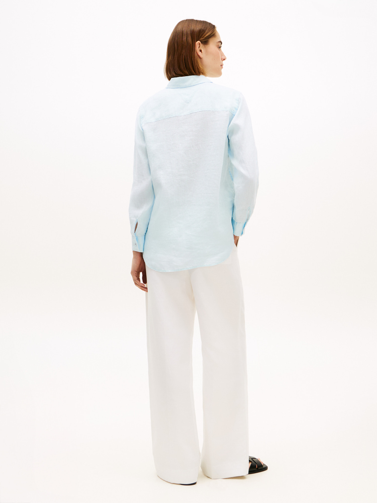 さらに10％ off】リネンリラックスシャツ | トミー ヒルフィガー 