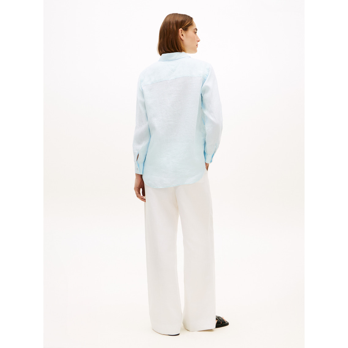 さらに10％ off】リネンリラックスシャツ | トミー ヒルフィガー 