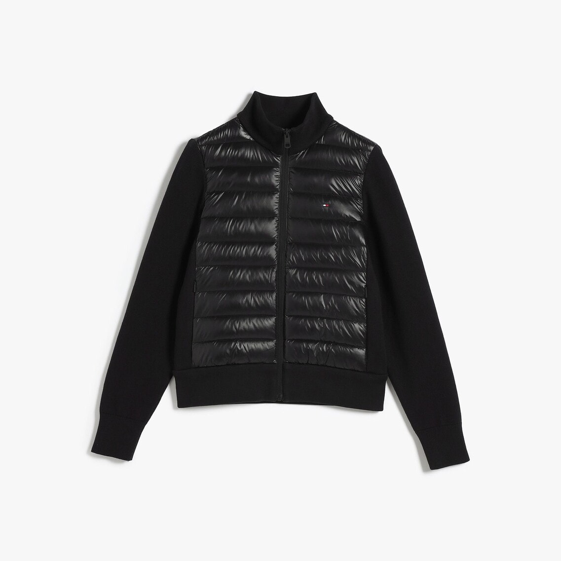 ニットミックスパデッドダウンジャケット | トミー ヒルフィガー