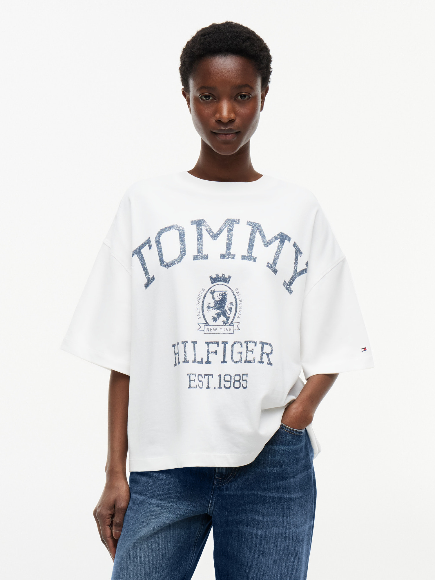 リラックスフィット半袖Tシャツ | トミー ヒルフィガー | トミー