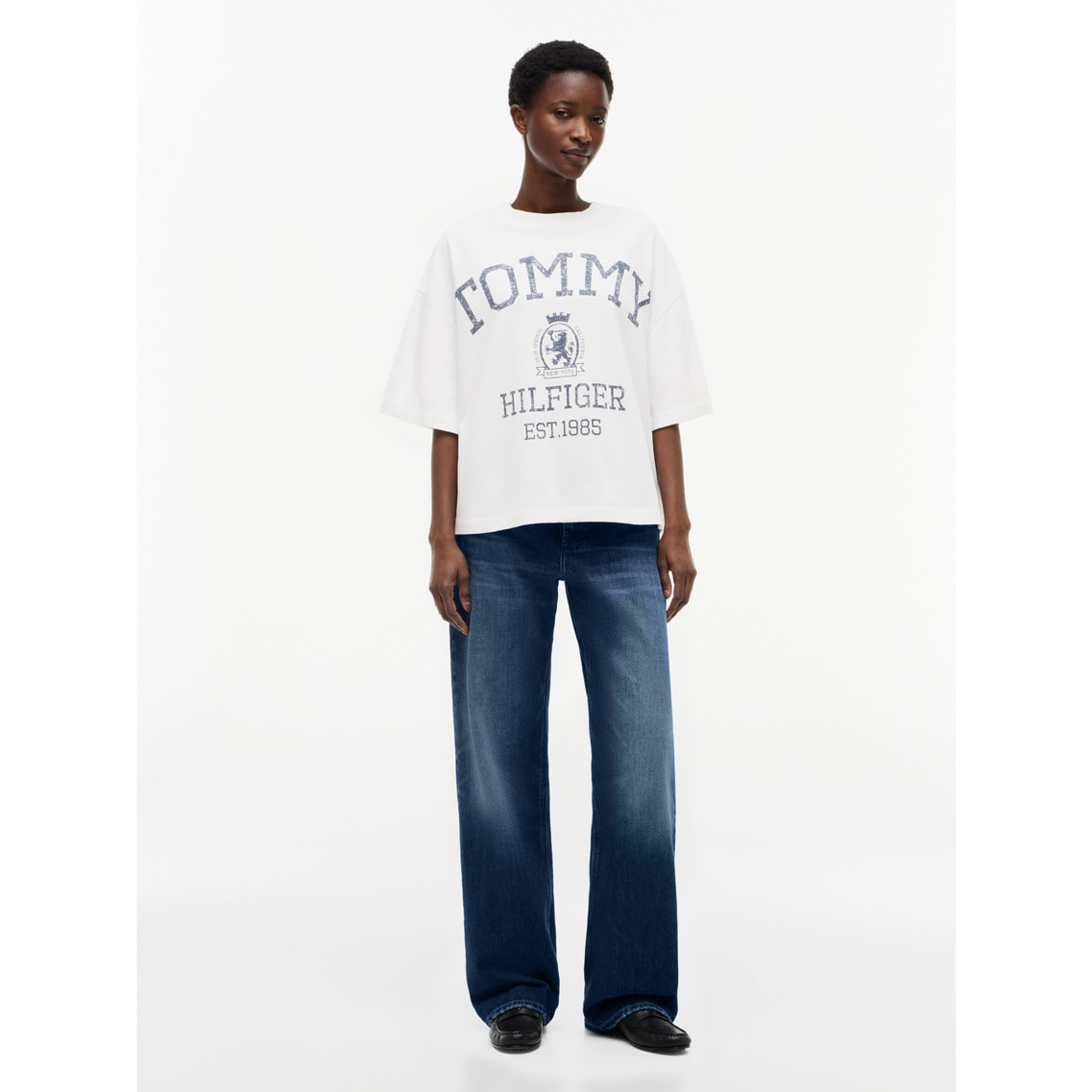 COMFY Tシャツ Mサイズ リラックスフィット半袖Tシャツ | トミー ヒルフィガー | トミー