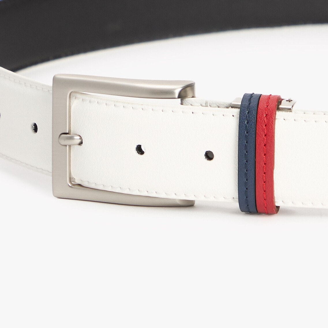 coco 未使用品 シーピージーゴルフ CPG GOLF ベルト ONESIZE ホワイト 白 ラウンドロゴバックル  パンチング CPG GOLF(シーピージーゴルフ) ベルト｜中古ゴルフウェア通販