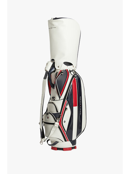 トミーヒルフィガー キャディバッグ ホワイト TOMMY HILFIGER GOLF（トミー ヒルフィガー ゴルフ） トミー