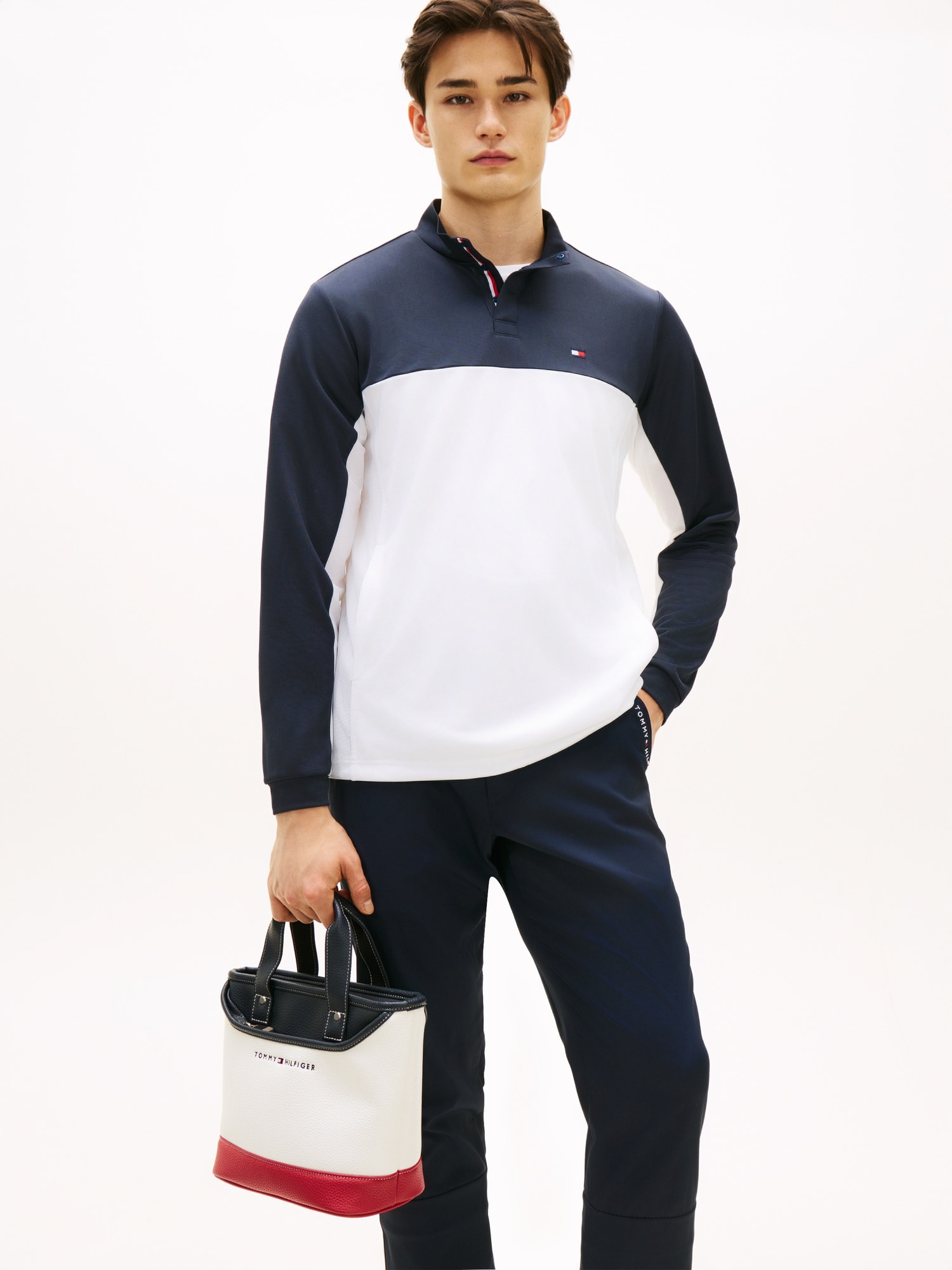 【新品】今季モデル  GOLF フェイスラウンドバッグ FACEラウンドバッグ | トミー ヒルフィガー ゴルフ | トミー