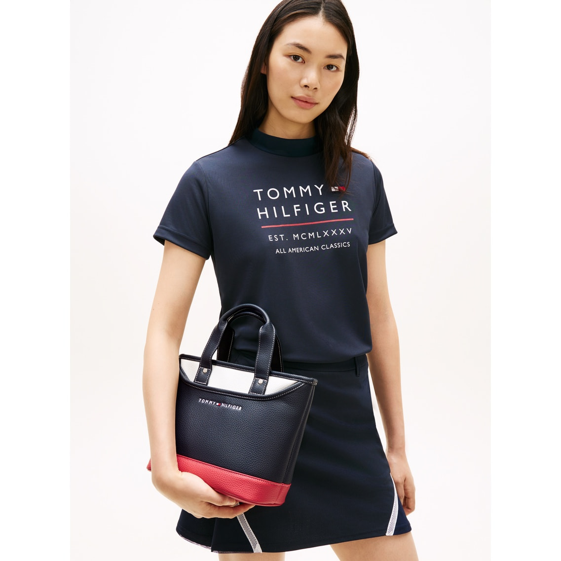FACEラウンドバッグ | トミー ヒルフィガー ゴルフ | トミー