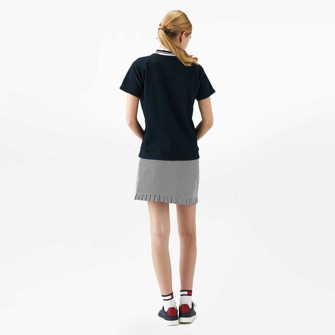 2点でさらに10％OFF】クラシックロゴ半袖モックネックシャツ